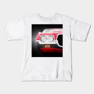 US American classic car 1972 Ranchero pickup truck Kids T-Shirt